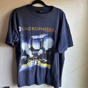 1996 THE WHO QUADROPHENIA North America Tour‎ - T-Shirt Sz XL Vintage Band Tee